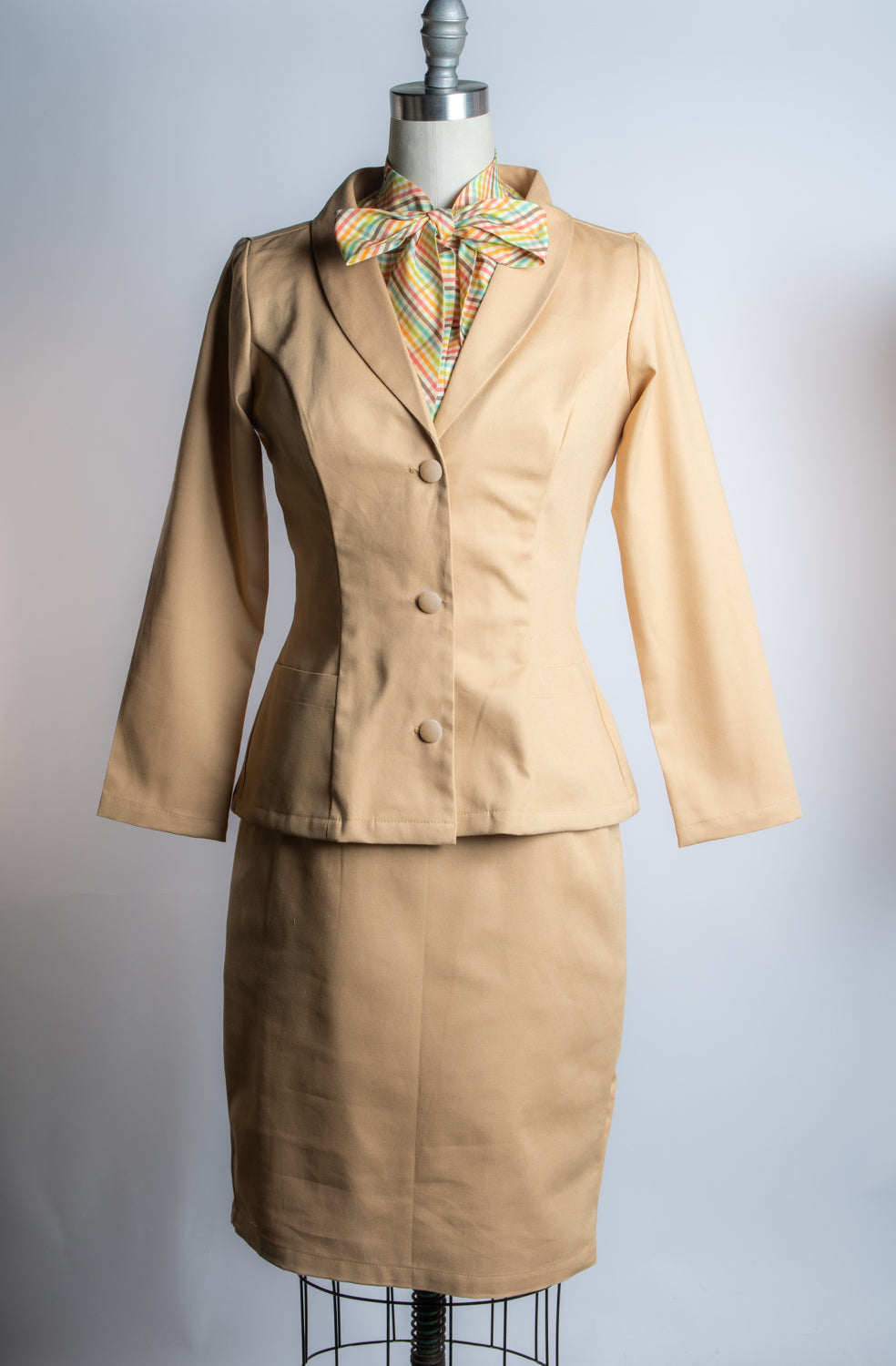 Working Girl Blazer- Canvas, Butterscotch