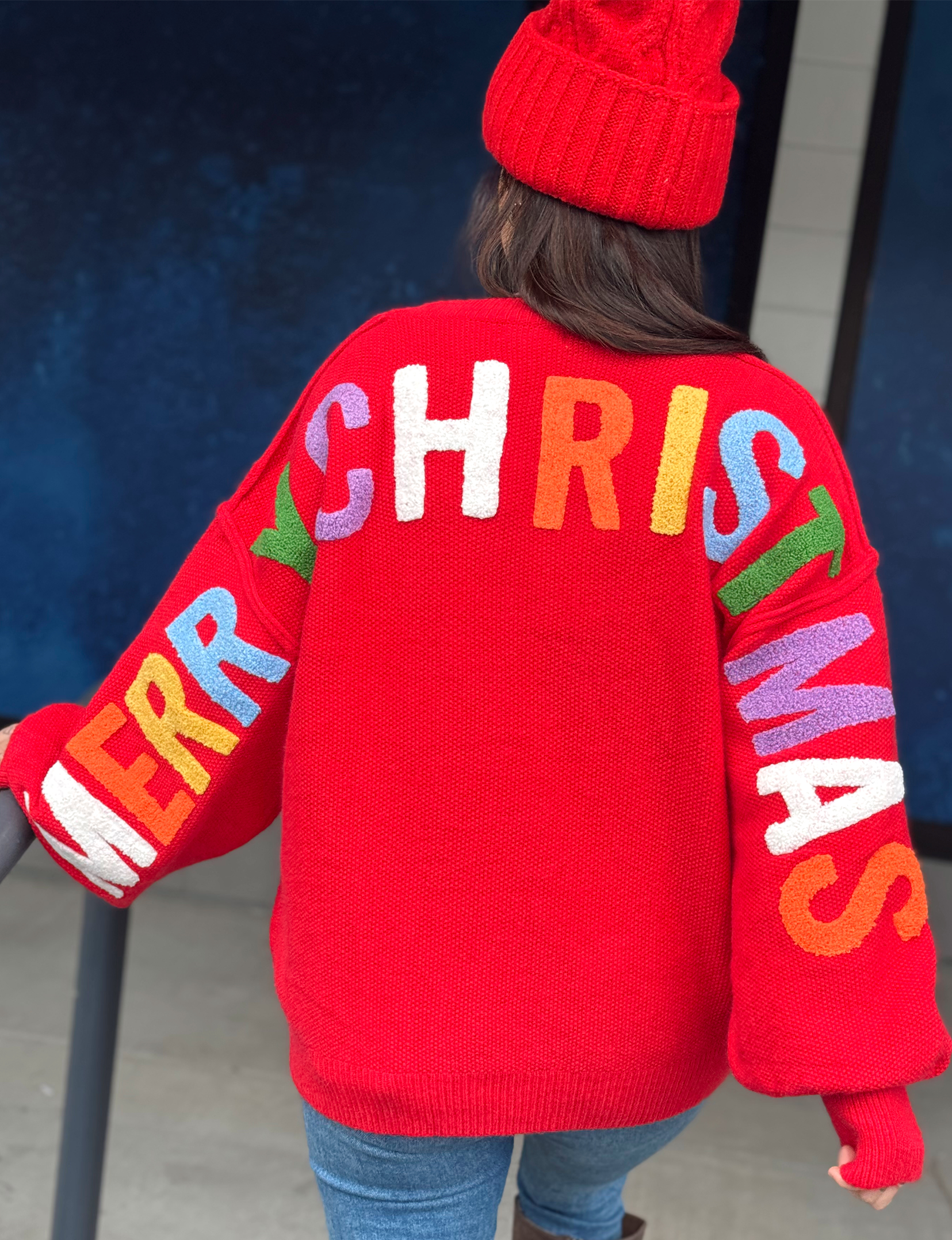 Christmas Sweater, Red