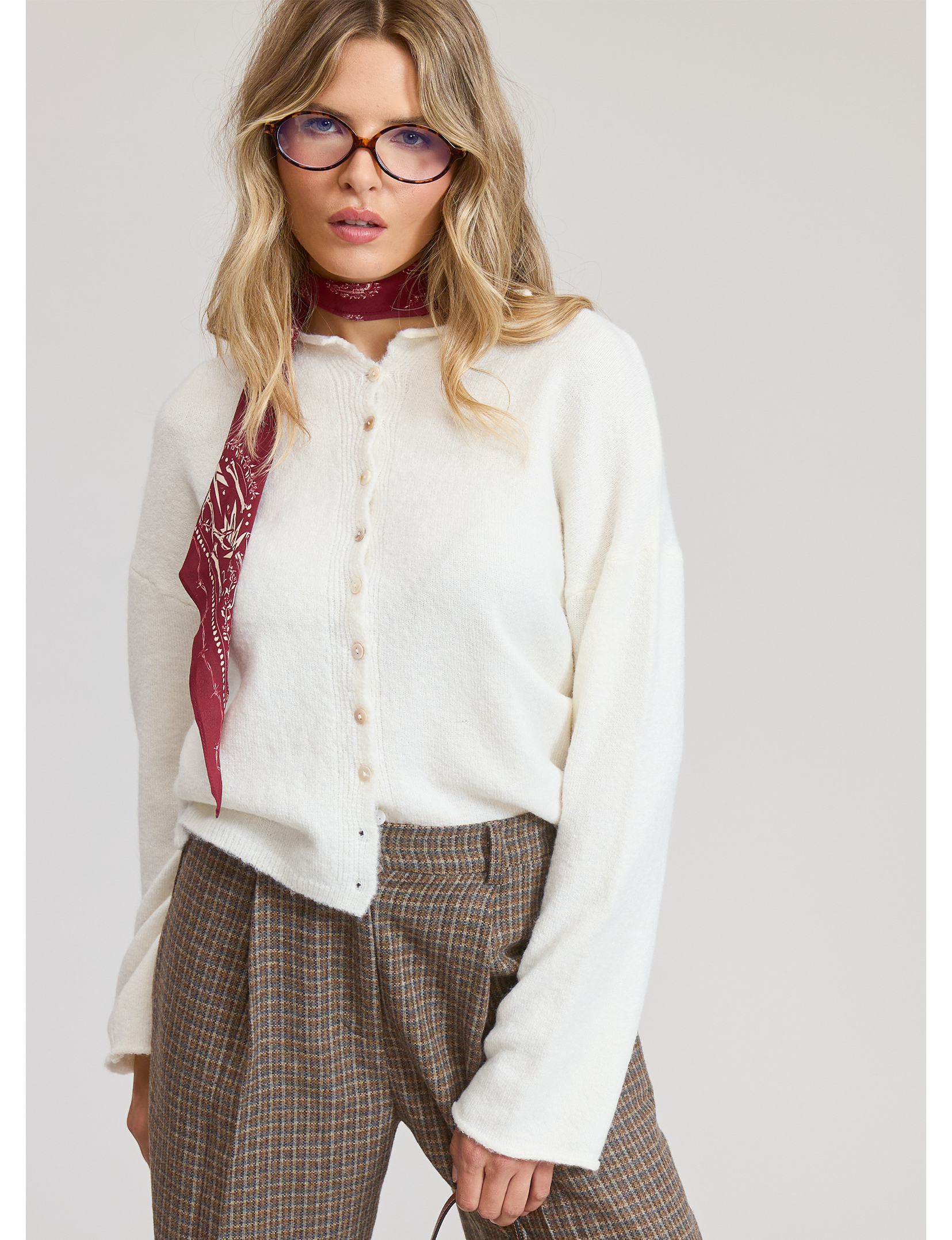 The Essential Cardigan, Ivory