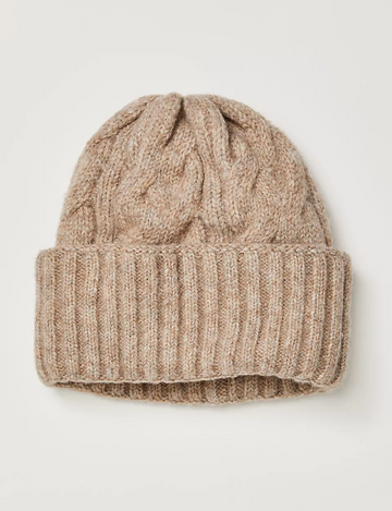 Coast Line Beanie, Fawn