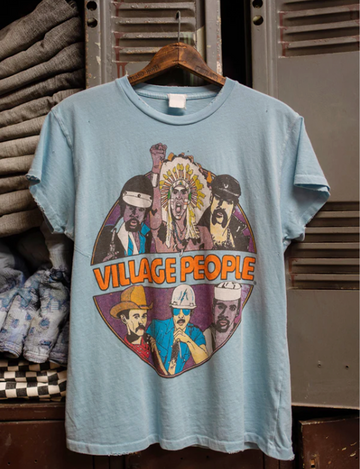 Village People Crew Tee, Haze