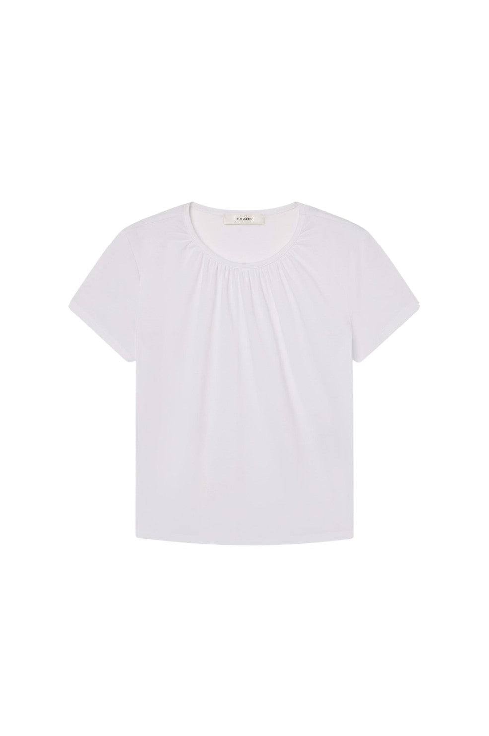 The Gathered Tee - White