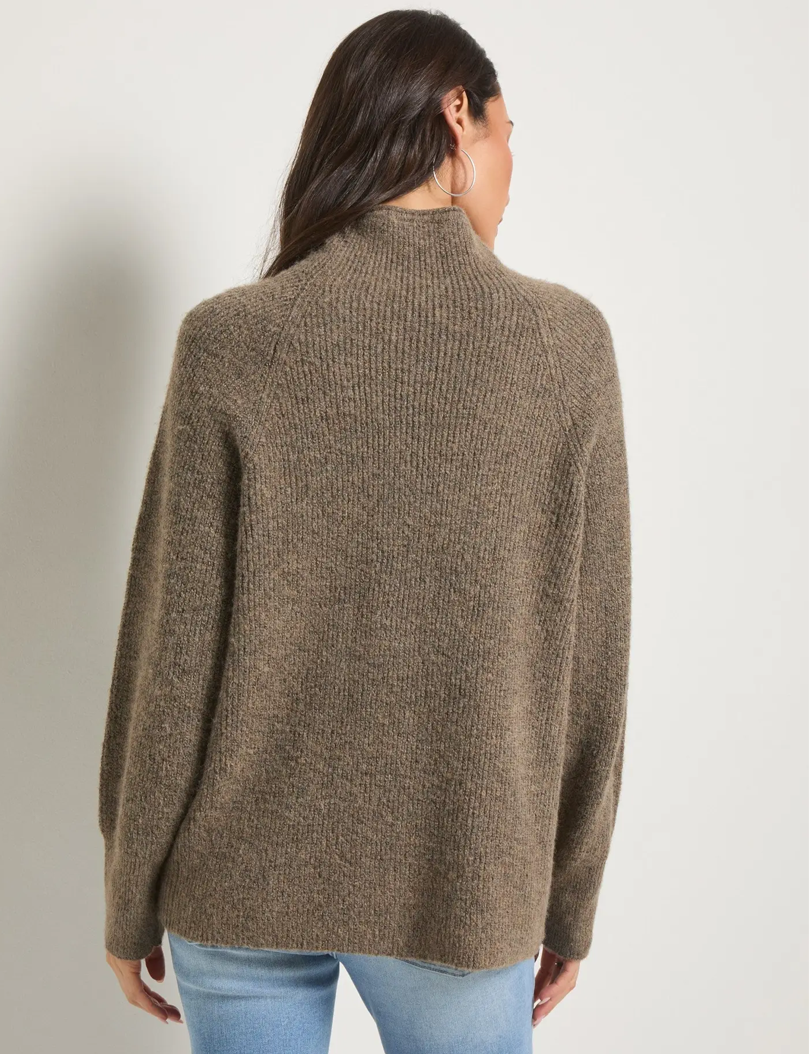 Driftwood Sweater, Marled Taupe