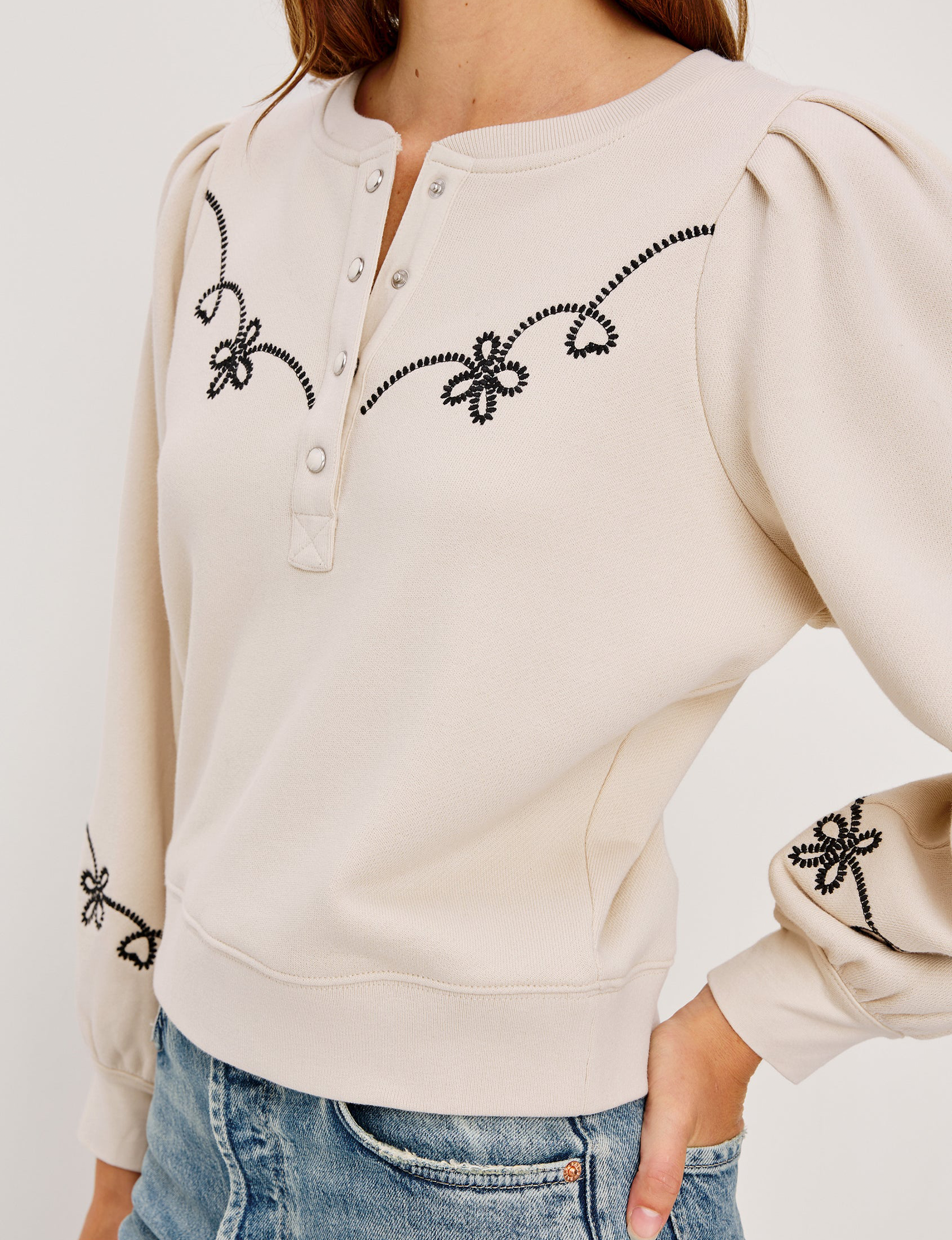 Hanne Sweatshirt, Ecru