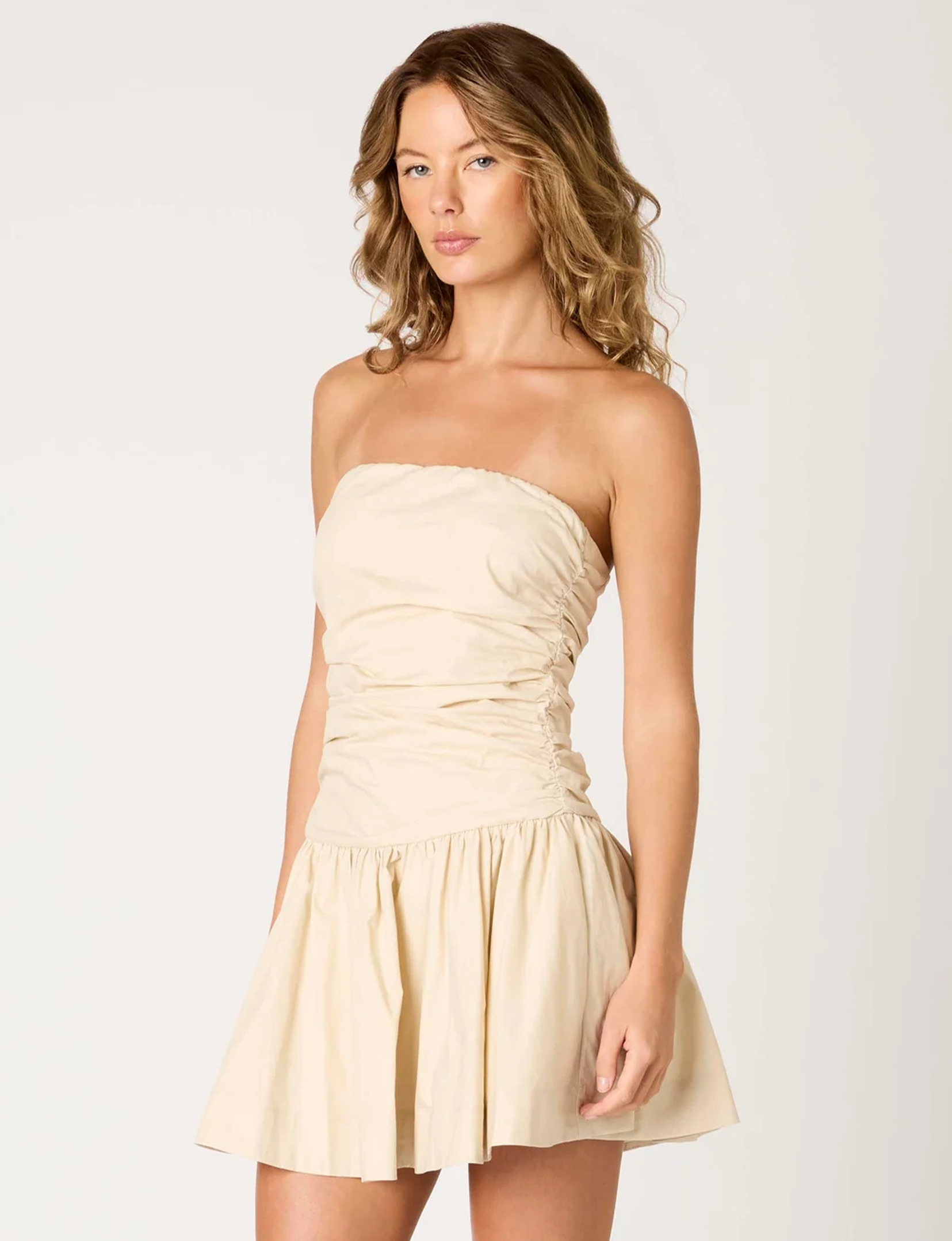 Currant Dress, Stone