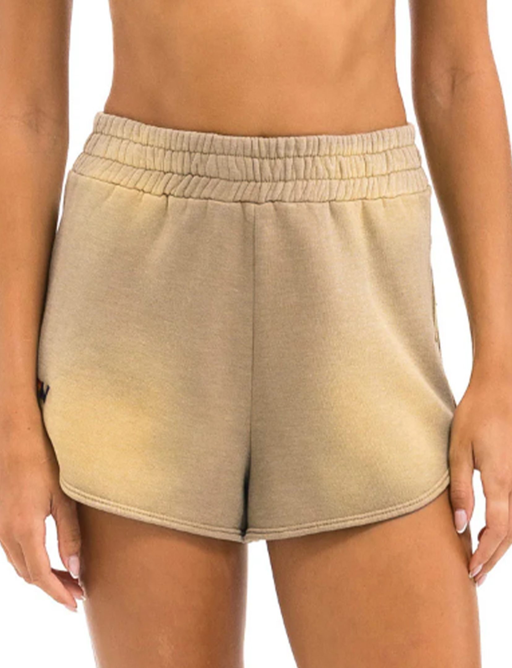 Bolt Stitch Club Short, Faded Tan