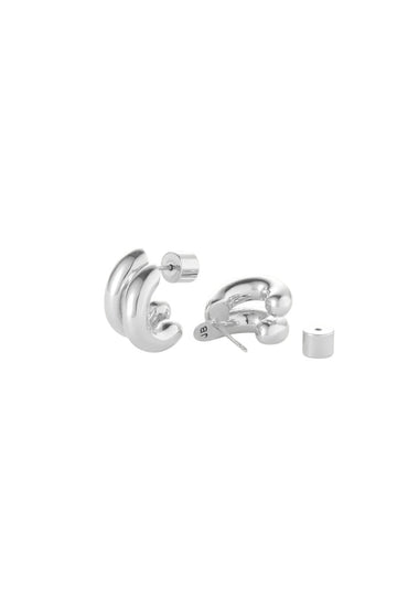 Mini Florence Earrings - Silver