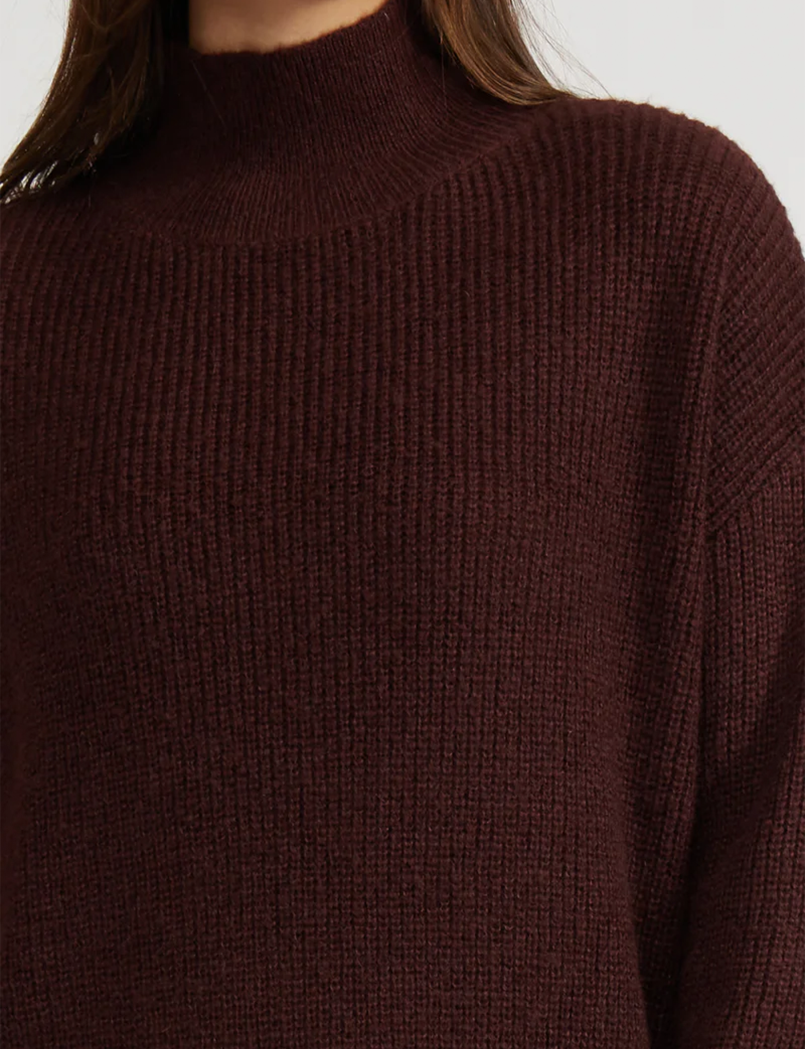 Axel Turtleneck Sweater, Brown