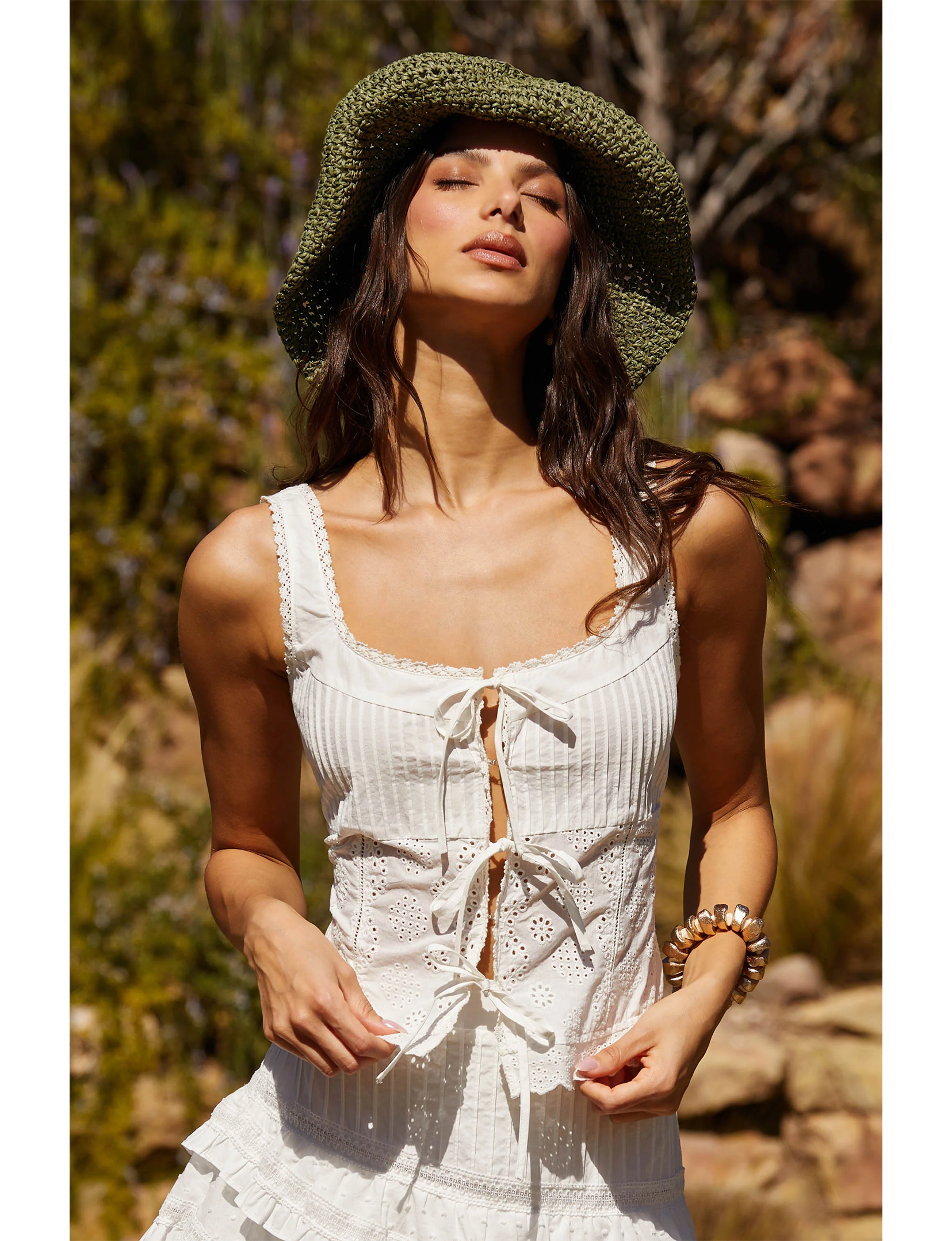 Kensley Top, White