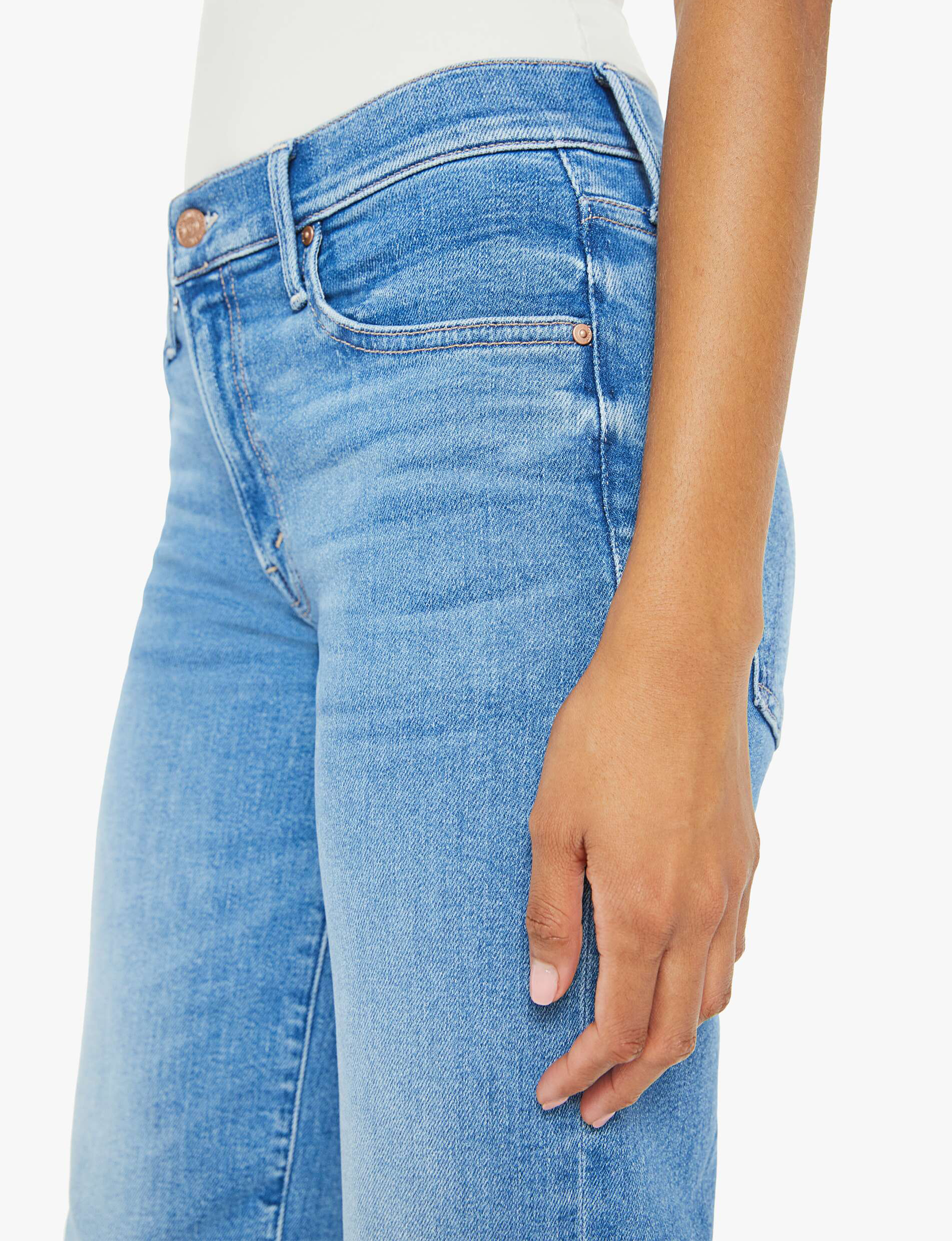 Mid Rise Rambler Zip Ankle, Out of The Blue