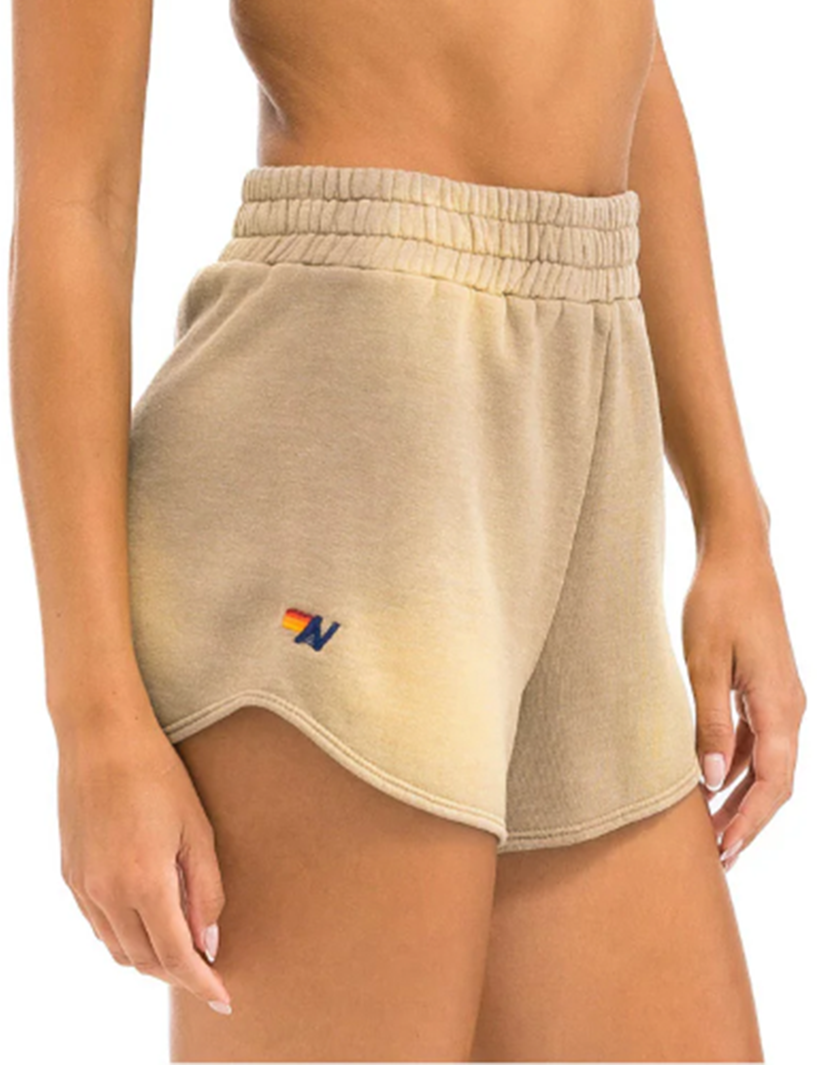 Bolt Stitch Club Short, Faded Tan