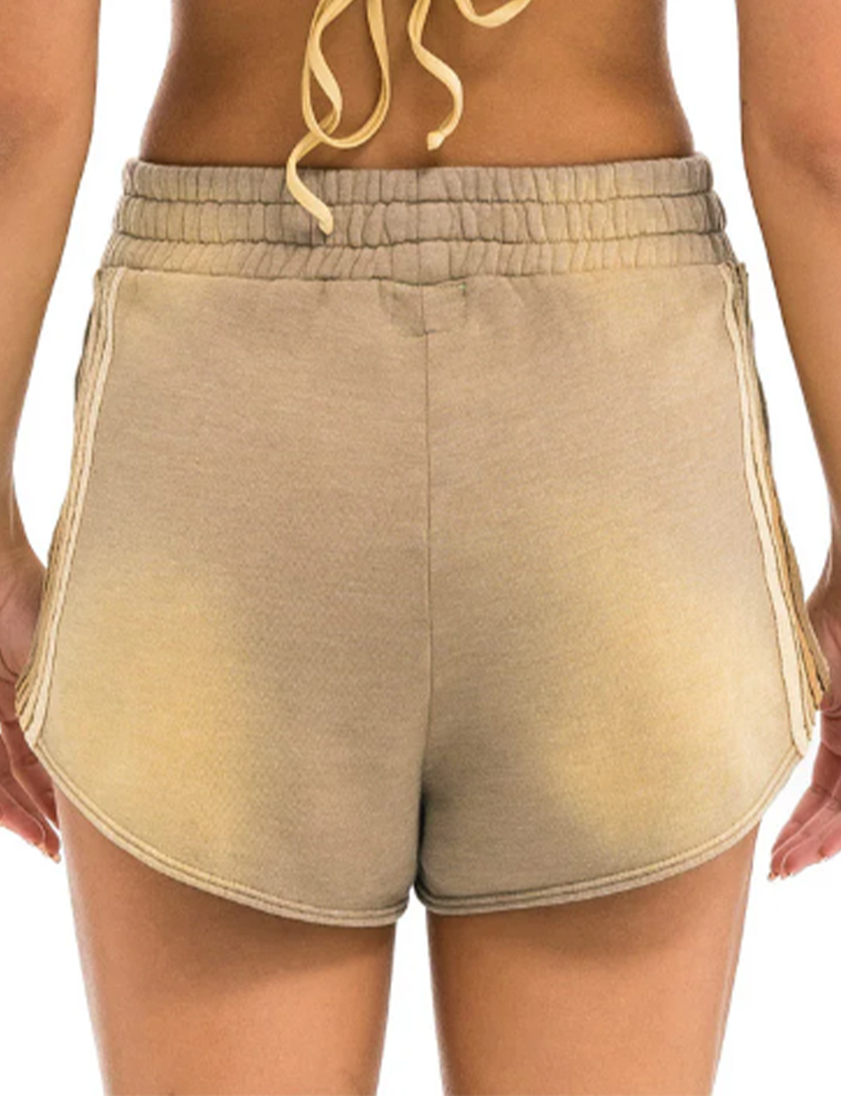 5 Stripe Pocket Club Short, Faded Tan