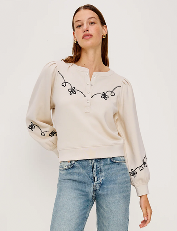 Hanne Sweatshirt, Ecru