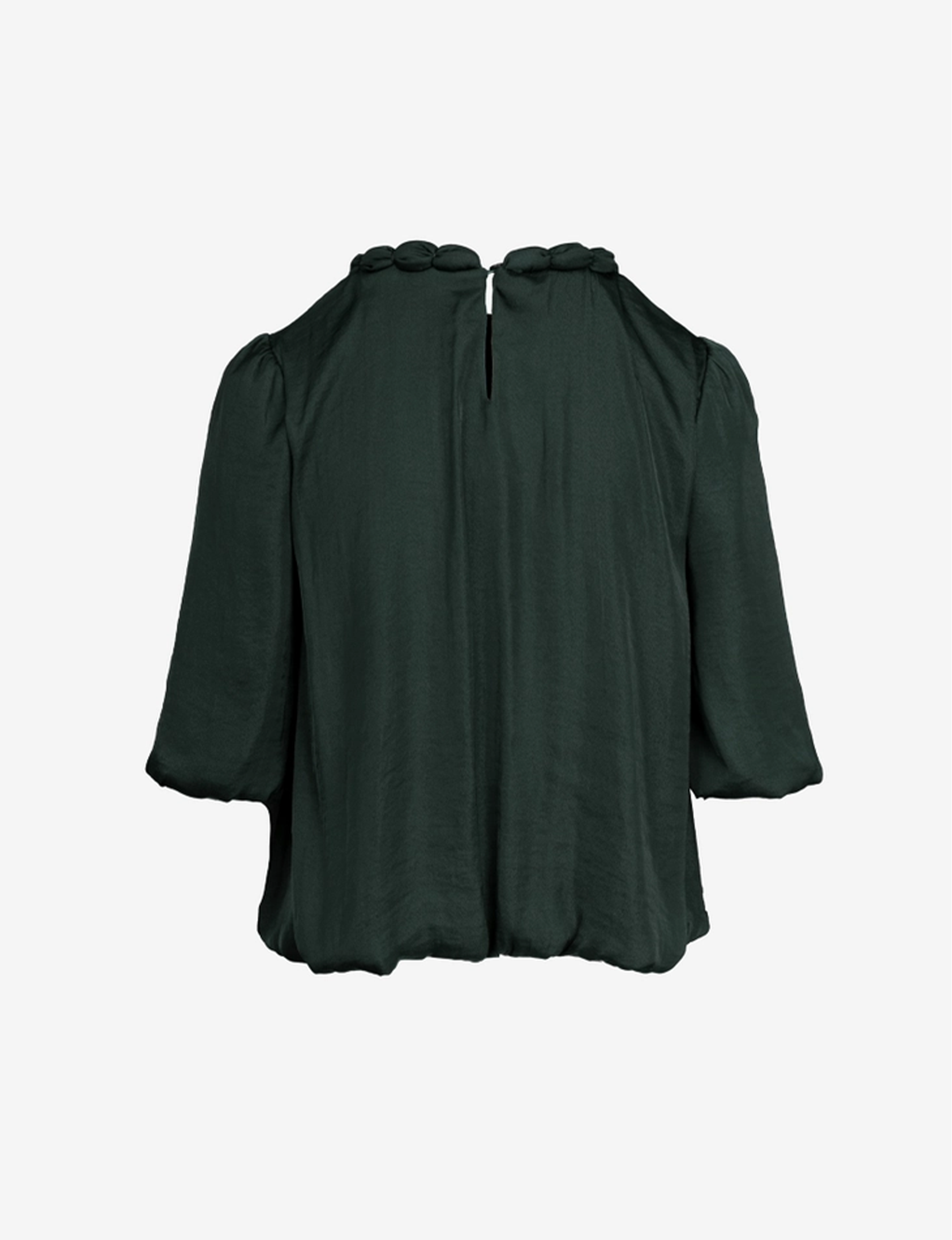Billowy Blouse, Forest Green