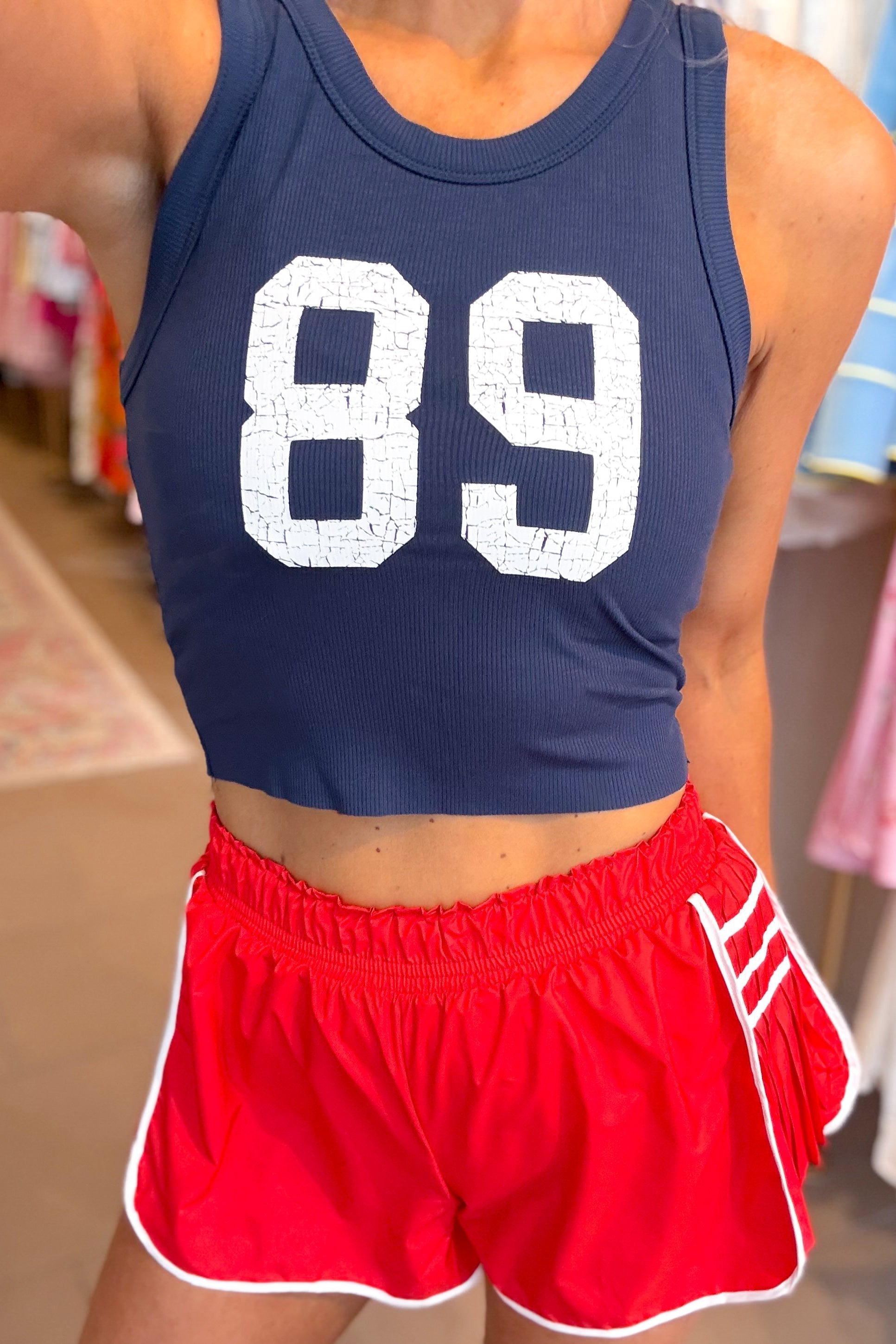Navy Blue 89 Tank Top