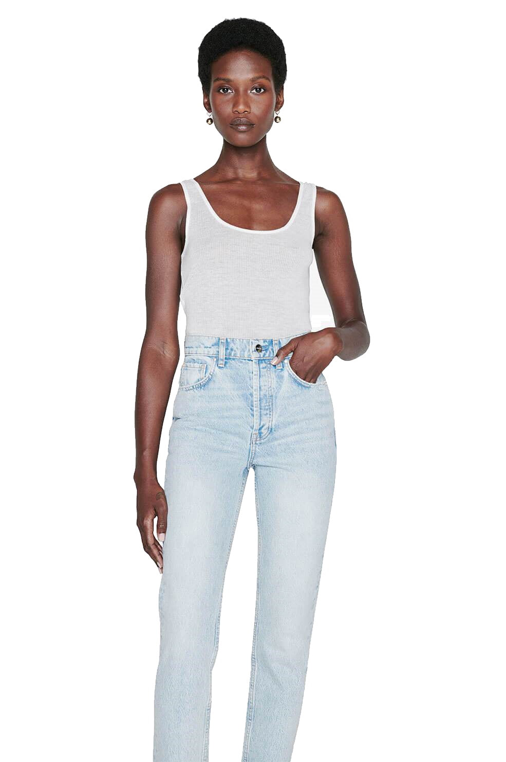 Harlow Tank - Ivory