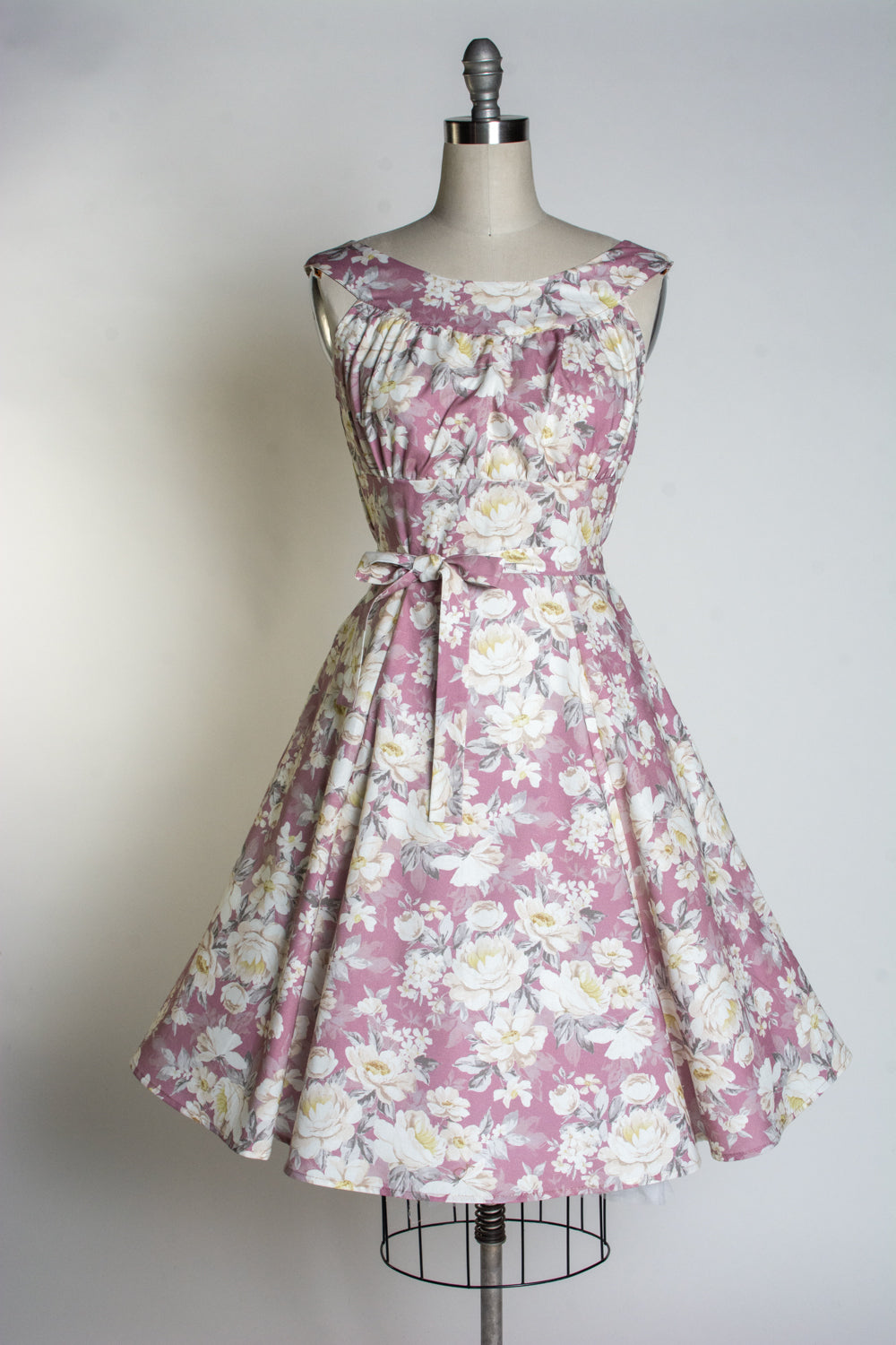 Amanda Dress - Huntington Gardens, Mauve*sale