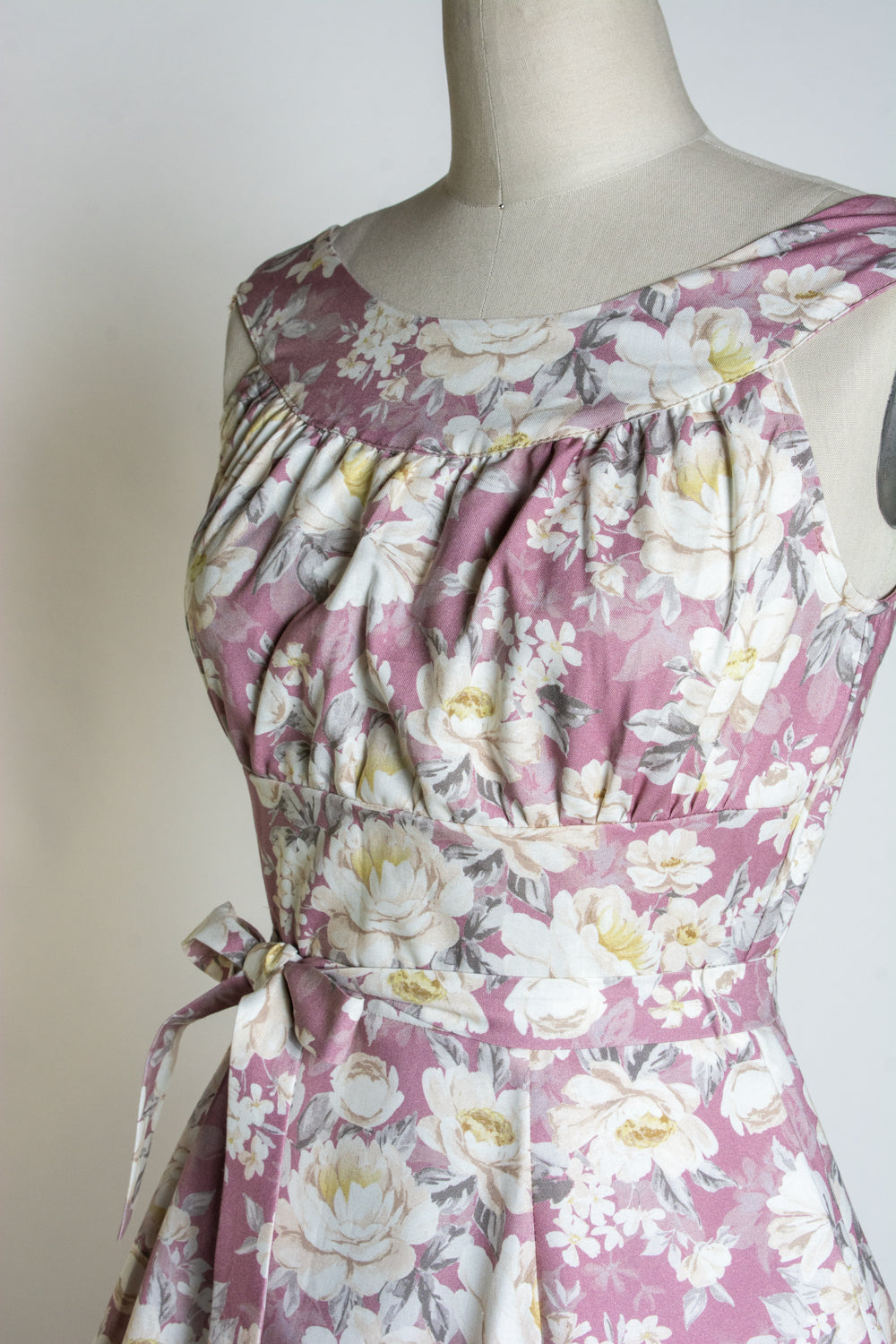 Amanda Dress - Huntington Gardens, Mauve*sale