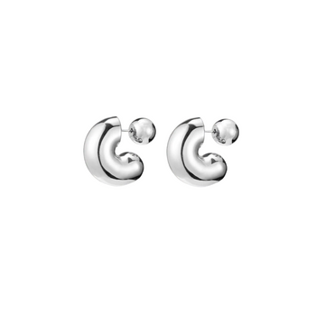 Tome Hoops Medium - Silver