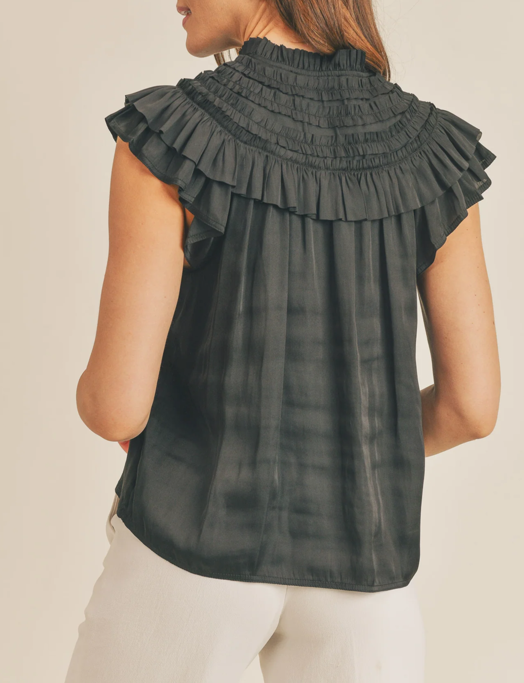 Freya Top, Black