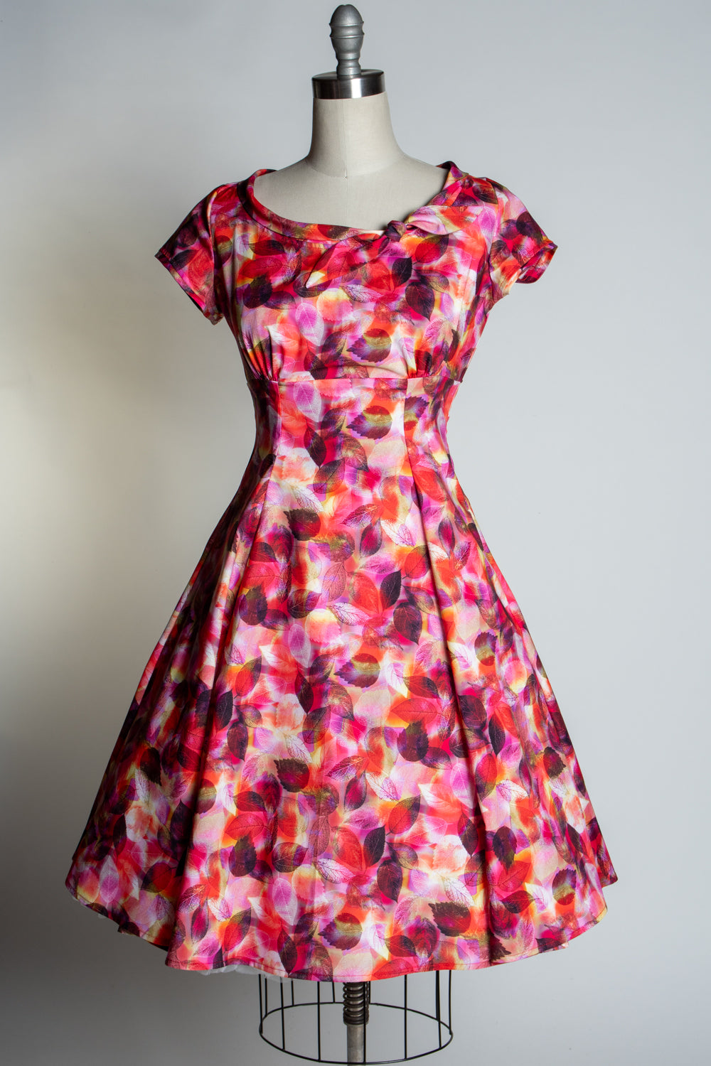 Beverly Dress- Scarlet Leaves *sale