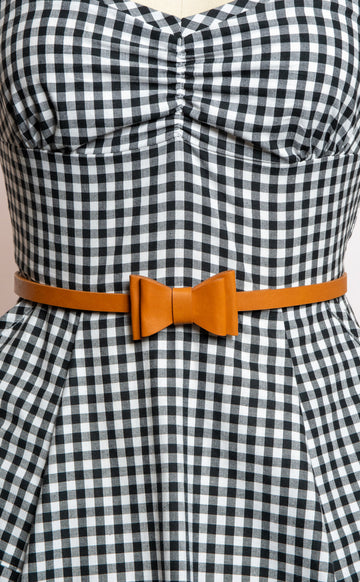 Bow Belt - Toffee