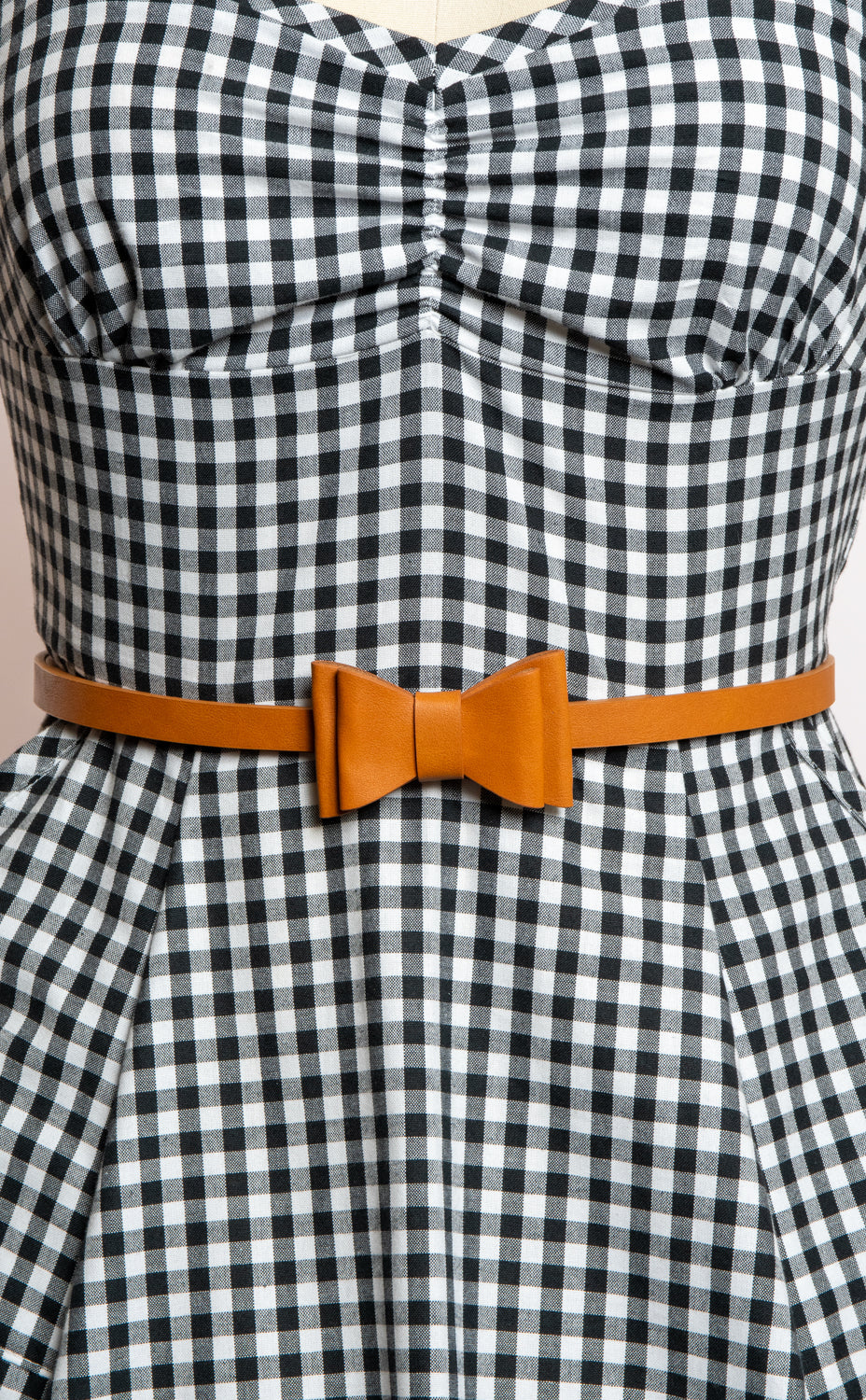 Bow Belt - Toffee
