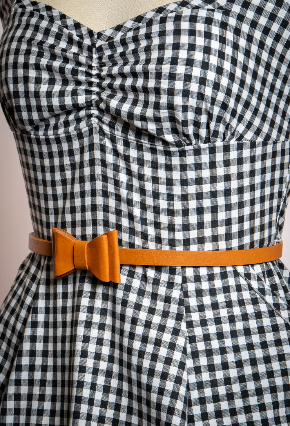 Bow Belt - Toffee