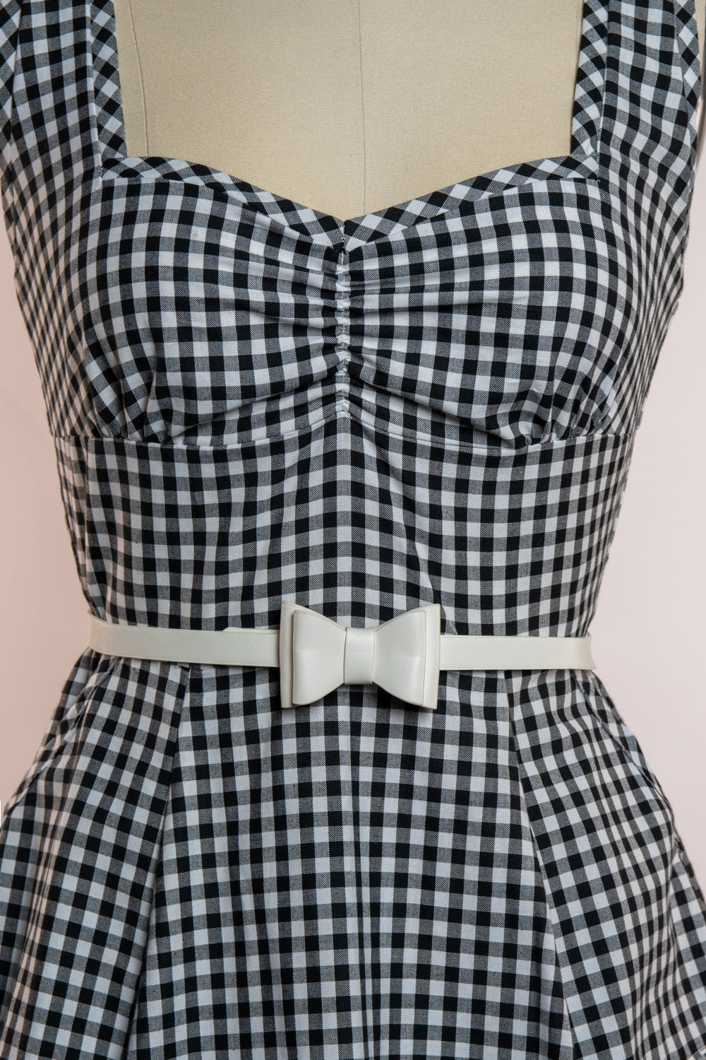 Bow Belt - White