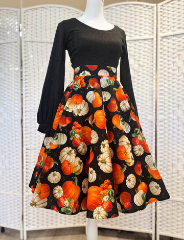 Circle Skirt - Pumpkins *sale