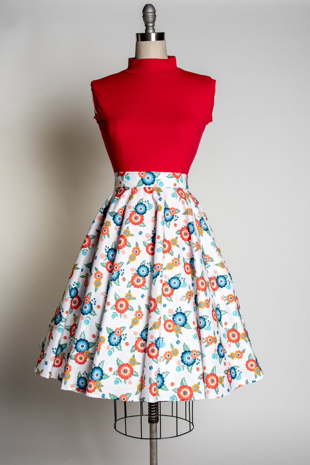 Circle Skirt - Summer Bloom *sale
