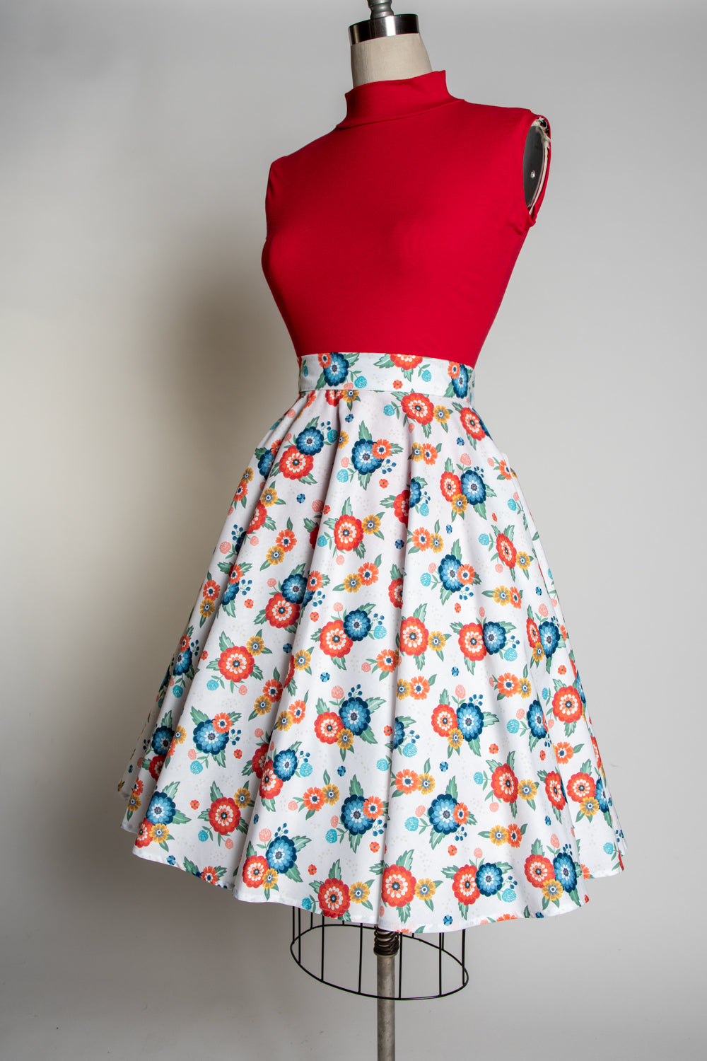 Circle Skirt - Summer Bloom *sale