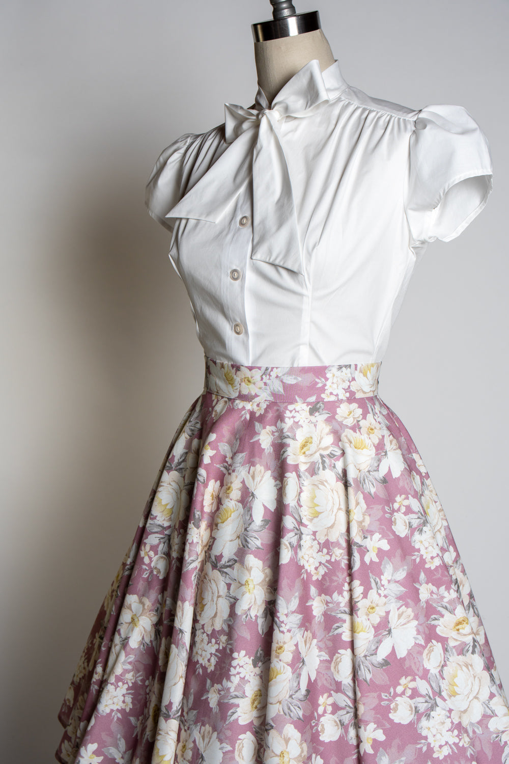 Circle Skirt - Huntington Gardens, Mauve *sale