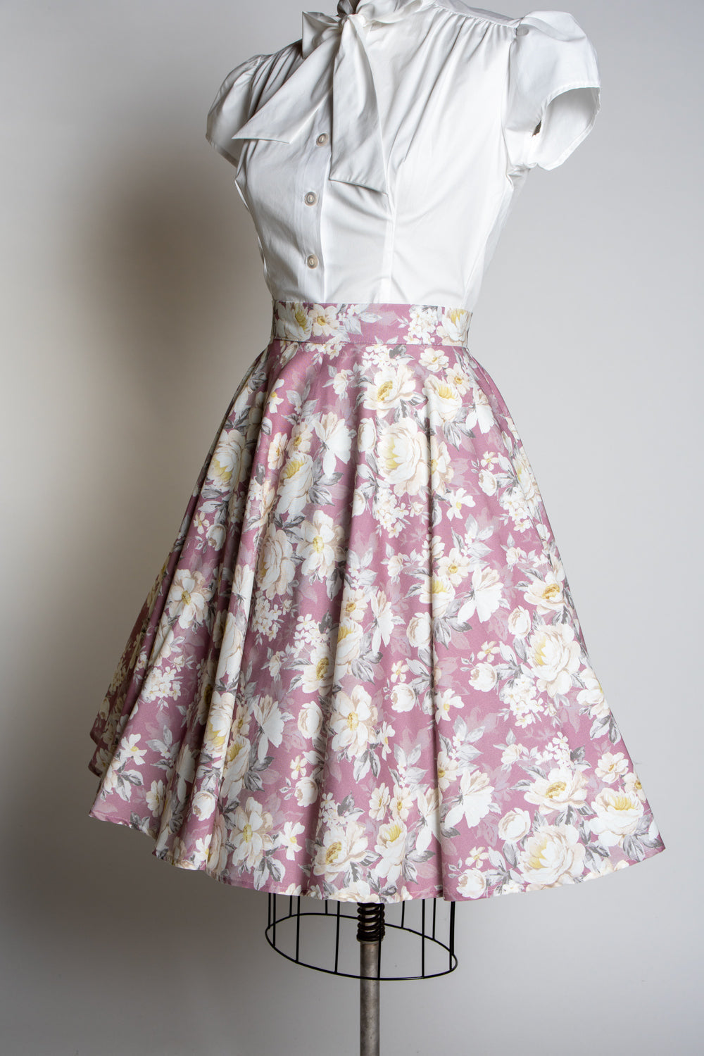 Circle Skirt - Huntington Gardens, Mauve *sale