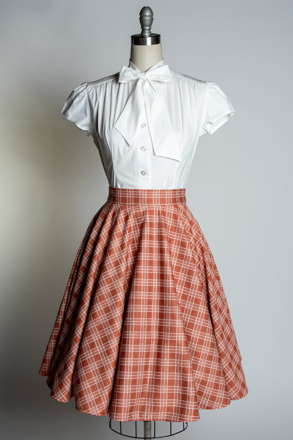 Haute Circle Skirt - Spice Plaid *sale