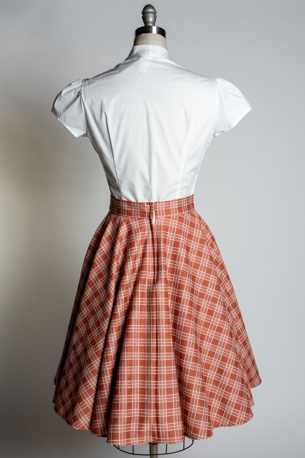 Haute Circle Skirt - Spice Plaid *sale