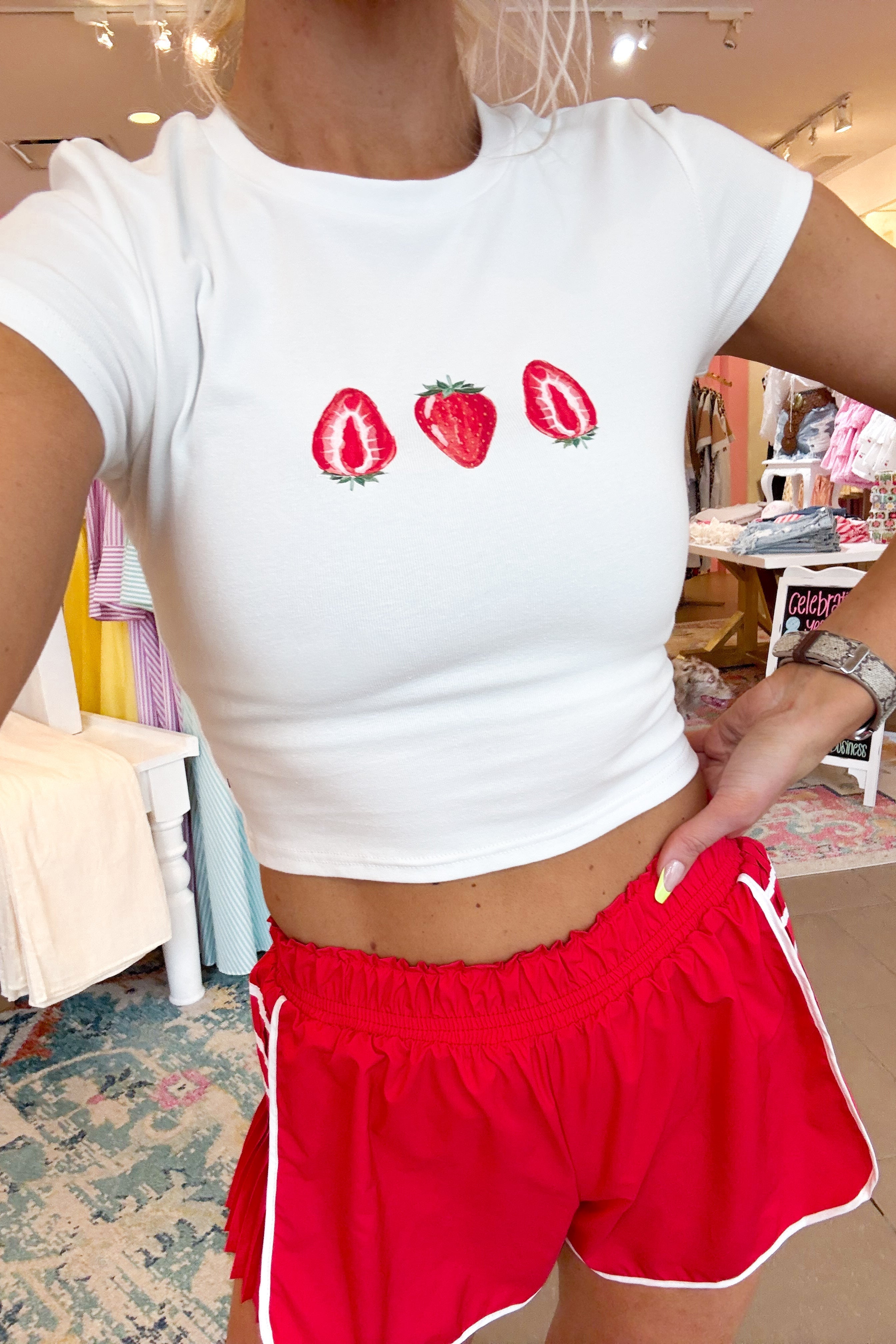 Strawberry Baby Tee