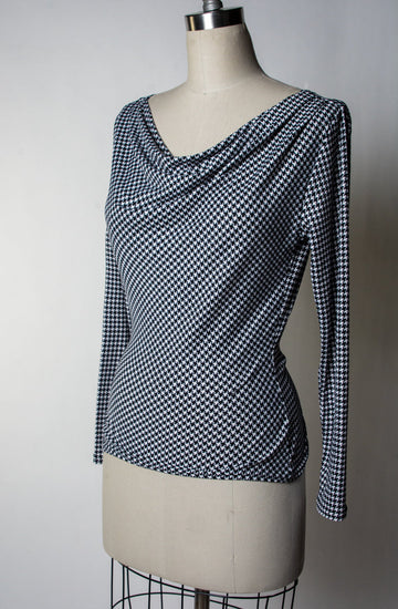 Daphne Top - Mini Houndstooth *sale