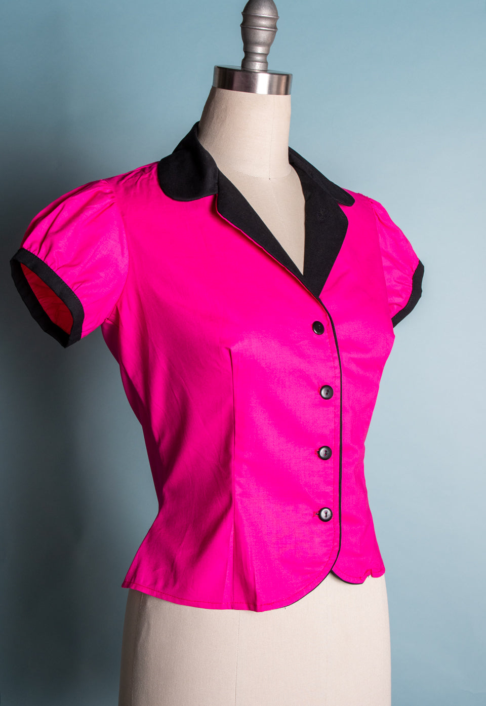 Dolly Blouse - Hot Pink *sale
