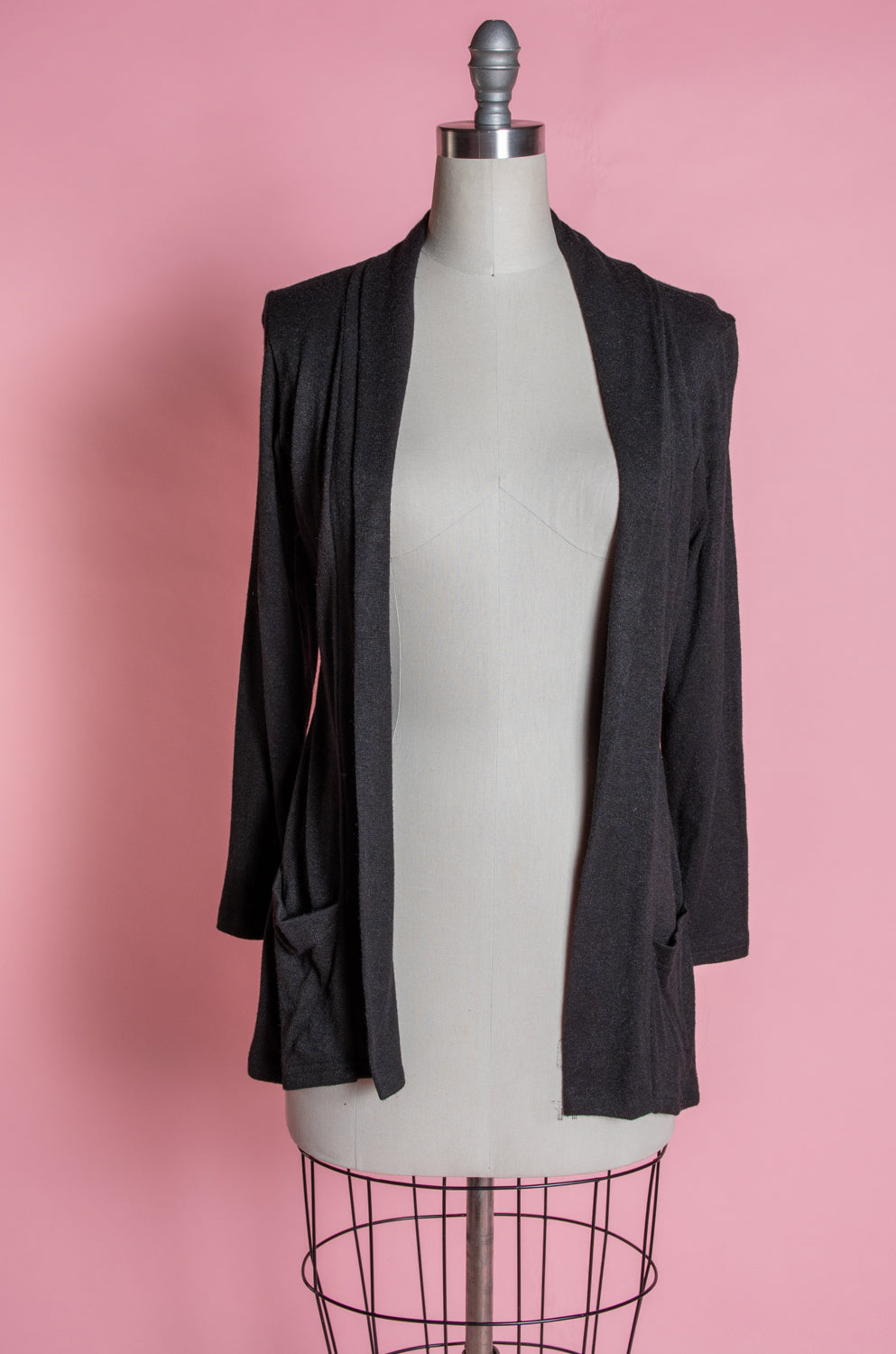 Dreamy Duster - Softie Knit, Black *sale