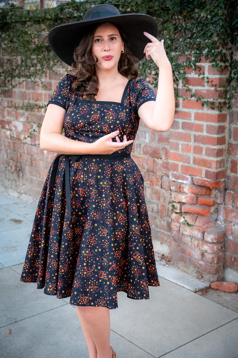 Simone Dress- Magic Stars *sale