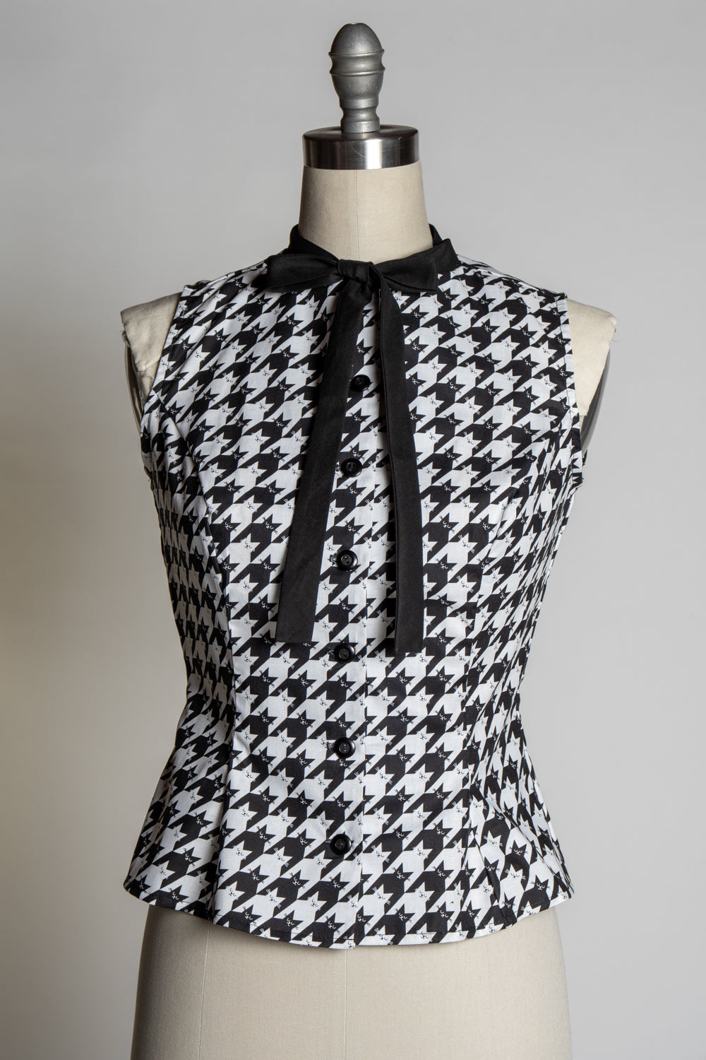 Ella Blouse- Catstooth *sale