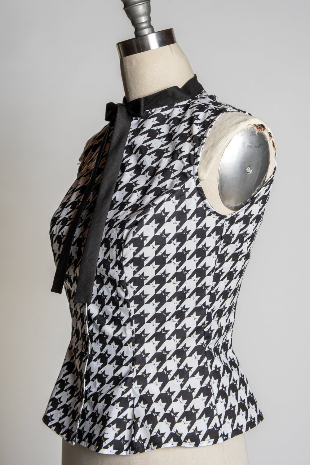 Ella Blouse- Catstooth *sale