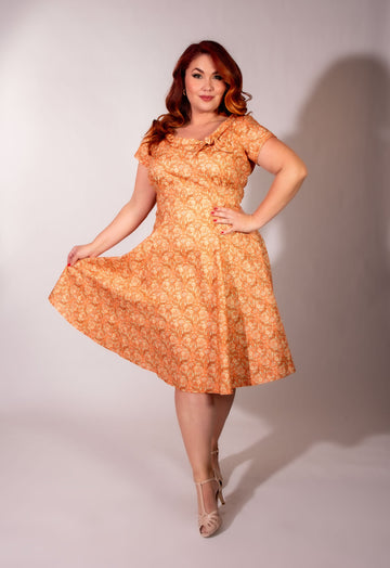 Beverly Dress- Amber Floral