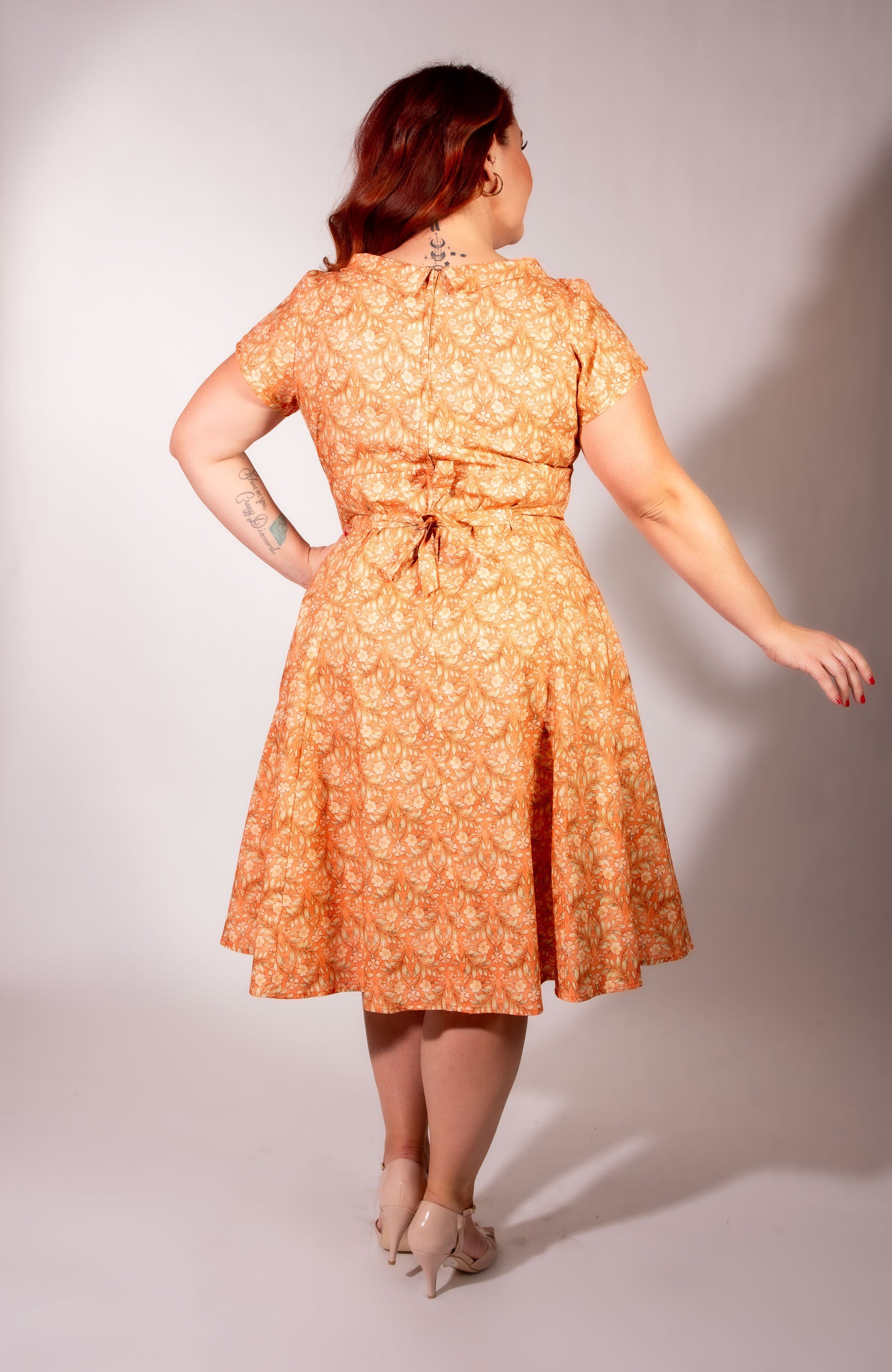 Beverly Dress- Amber Floral