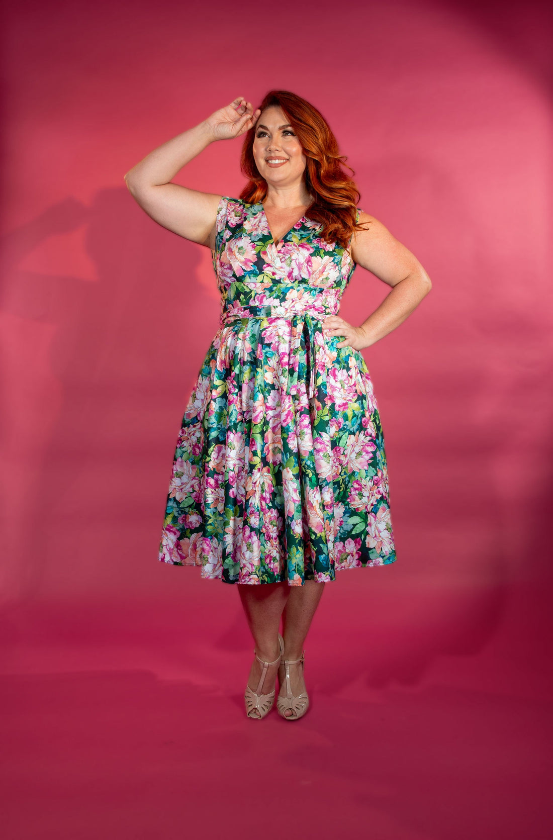 Milan Dress - Water Lily