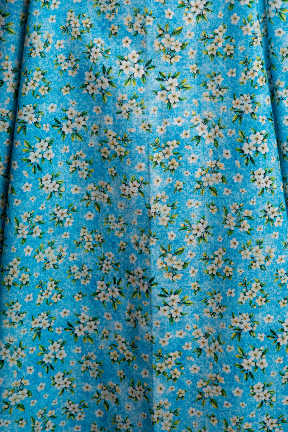 Hilda Dress - Aqua Blossom