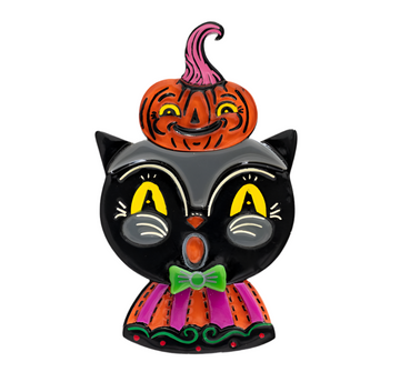 Black Cat w/ Kinny Brooch by Johanna Parker x Lipstick & Chrome