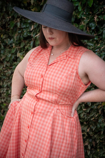 Glam Big Brim Hat - Black