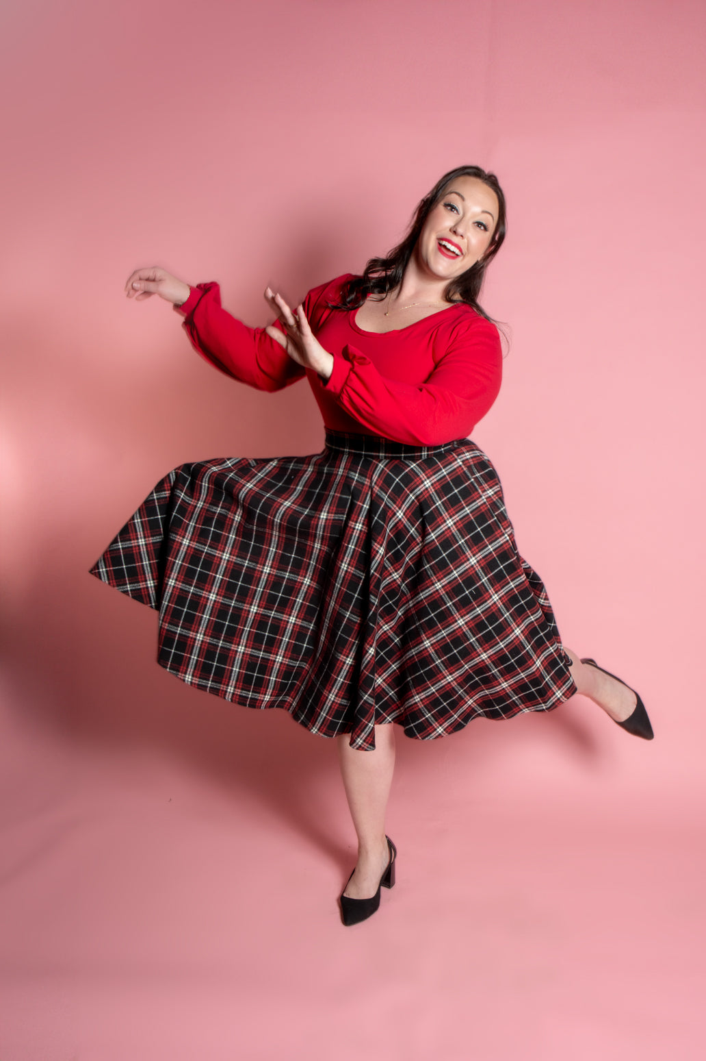 Grace Top - Red *sale